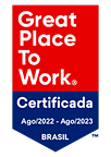 Great Place to Work - Certificada - Ago/2022 - Ago/2023 - Brasil