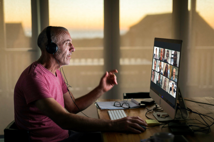 Liderança no home office trabalho remoto